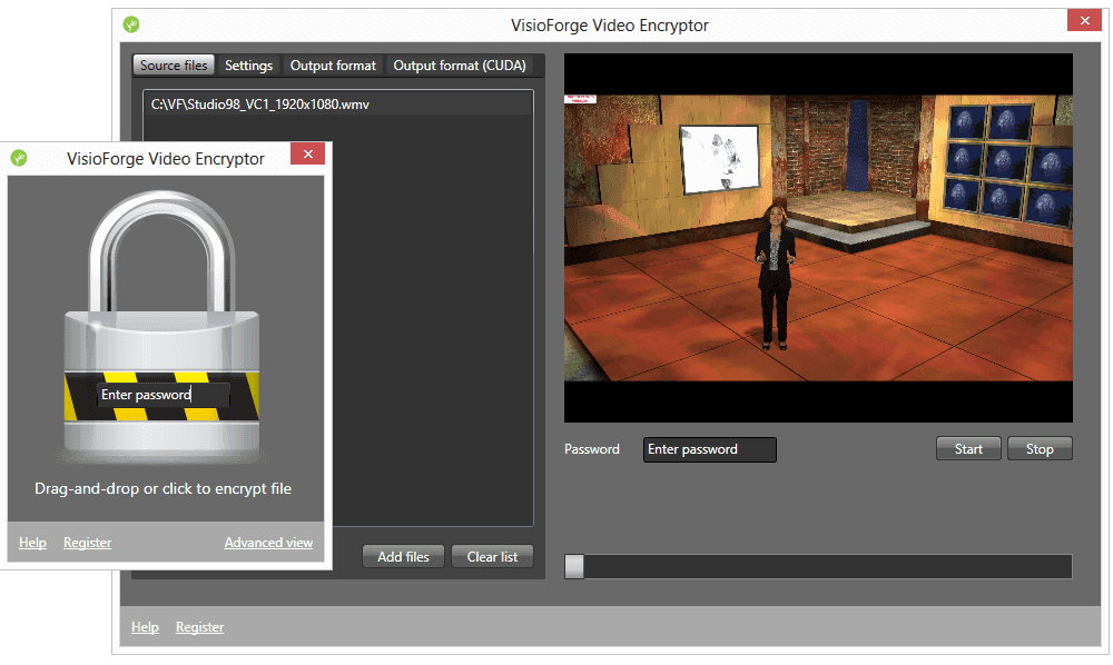 Video Encryptor Application