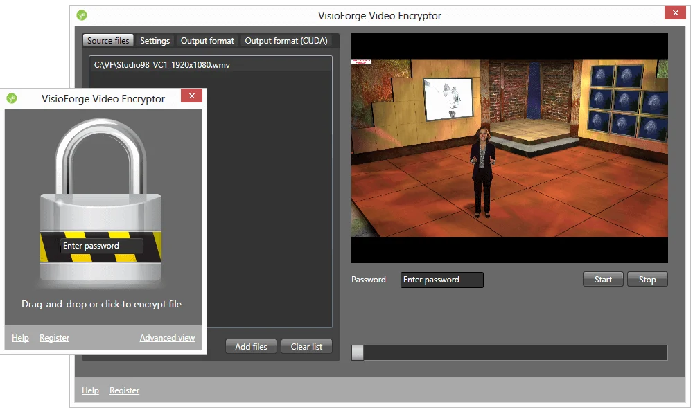 Video Encryptor Application