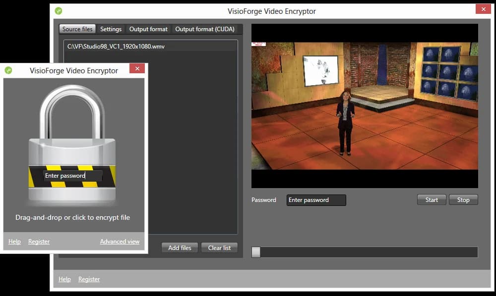 Video Encryptor Application