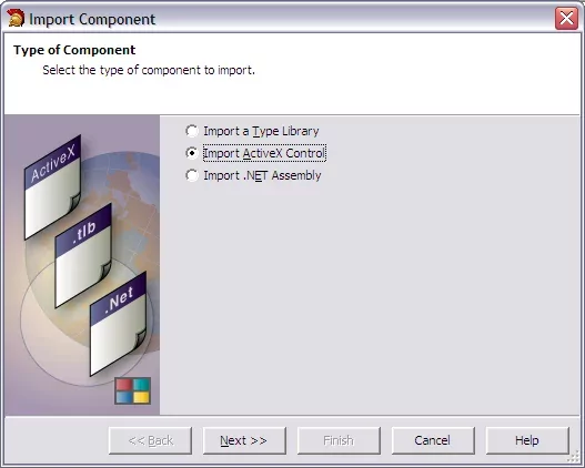 C++ Builder 2006+ - Seleccionar Tipo de Importación