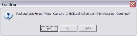 C++ Builder 5/6 - Confirmación de Reconstrucción de Paquete