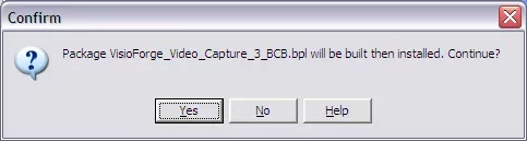 Captura de pantalla mostrando el diálogo de confirmación