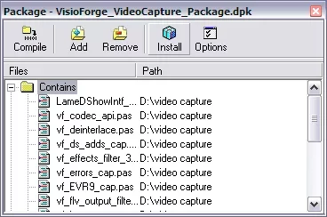 Installing the package