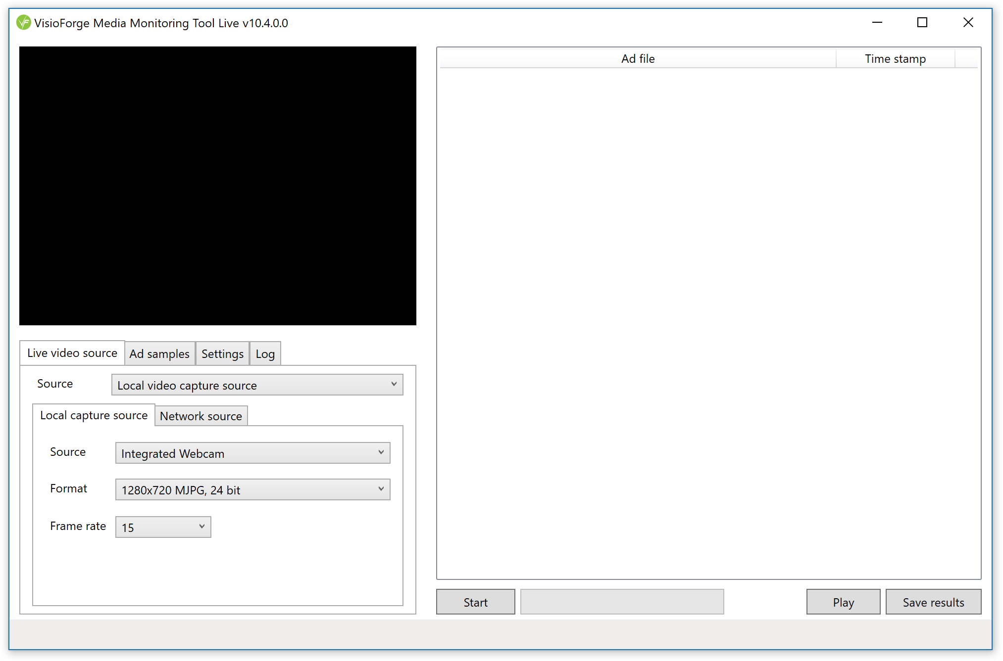 Media Monitoring Tool screenshot